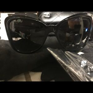 Chanel Petal Stem Sunglasses